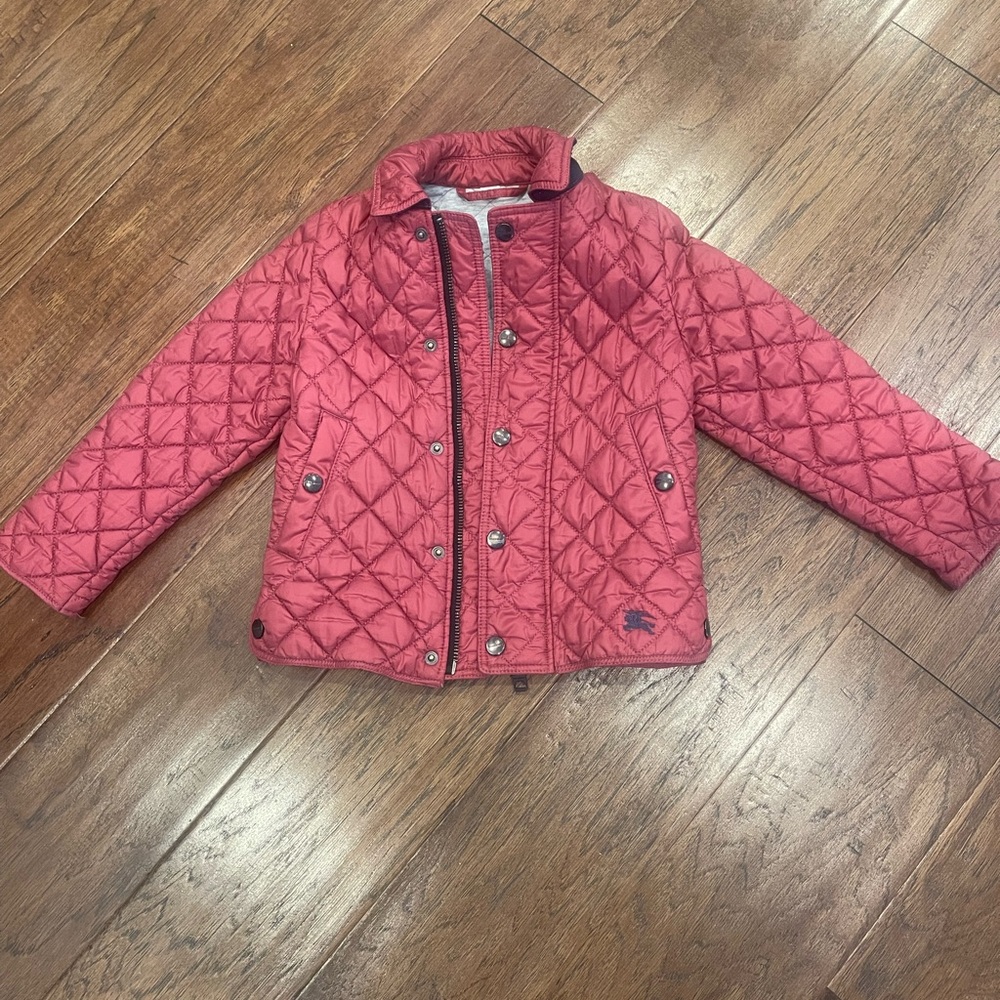 Kids Burberry Quilted Jacket 4Y